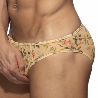 Slip Bikini Lemon Garden Jaune Addicted