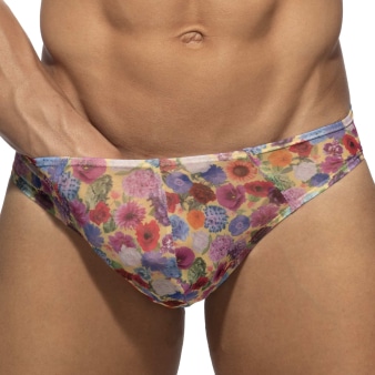 Slip Bikini Summer Garden Jaune Addicted