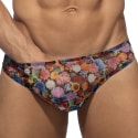 Addicted Summer Garden Bikini Briefs - Black