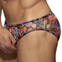 Addicted Summer Garden Bikini Briefs - Black