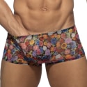 Addicted Summer Garden Trunks - Black