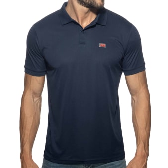 Polo Veloz Dry Bleu Marine Addicted