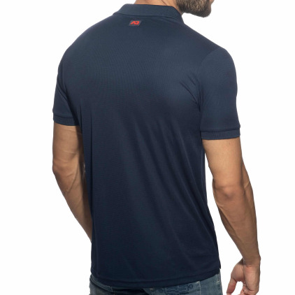 Polo Veloz Dry Bleu Marine Addicted