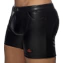 AD Fetish Short Fetish en Cuir Vegan Noir