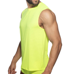 Débardeur Veloz Dry Jaune Fluo Addicted
