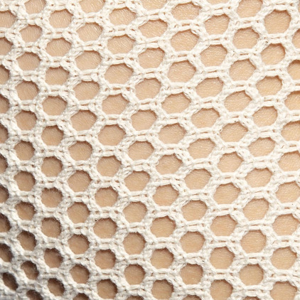 ES Collection Raw Crochet Bikini Briefs - Beige
