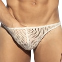 ES Collection String Bikini Raw Crochet Beige