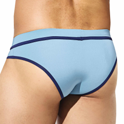 Slip Bikini Bold Line Bleu Intymen