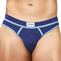 Intymen Bold Line Bikini Briefs - Navy
