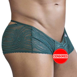 Mini Boxer Dentelle Vert CandyMan
