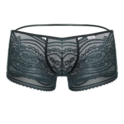 CandyMan Lace Mini Boxers - Green