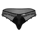 CandyMan String Résille Noir