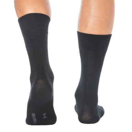 Lot de 3 Paires de Chaussettes Basses Noires Calvin Klein