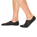 Calvin Klein 3-Pack High Cut Invisible Socks - Black