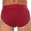 Emporio Armani Megalogo Cotton Briefs - Rhubarb