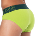 Emporio Armani Megalogo Cotton Briefs - Lime