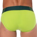 Emporio Armani Megalogo Cotton Briefs - Lime