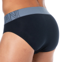 Emporio Armani Megalogo Cotton Briefs - Navy