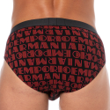 Emporio Armani All Over Logo Briefs - Rhubarb