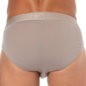 Emporio Armani Basic Elastic Cotton Briefs - Beige