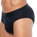 Emporio Armani Basic Elastic Cotton Briefs -  Navy