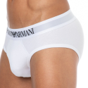 Emporio Armani Slip Essential Coton Blanc
