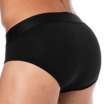 Slip Essential Coton Noir Emporio Armani