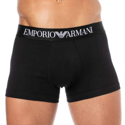 Boxer Essential Coton Noir Emporio Armani