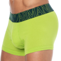 Emporio Armani Megalogo Cotton Boxer Briefs - Lime