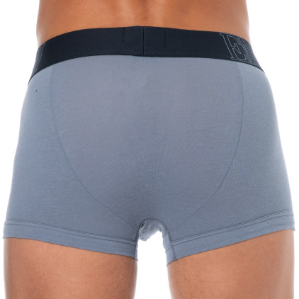 Boxer Megalogo Coton Gris Pierre Emporio Armani