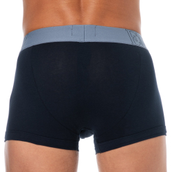 Boxer Megalogo Coton Marine Emporio Armani