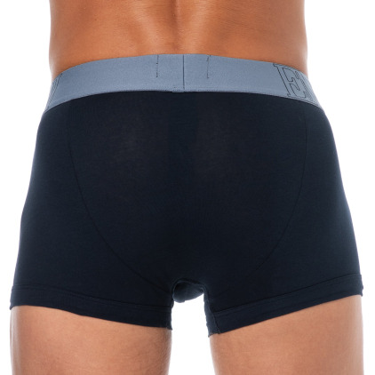 Boxer Megalogo Coton Marine Emporio Armani