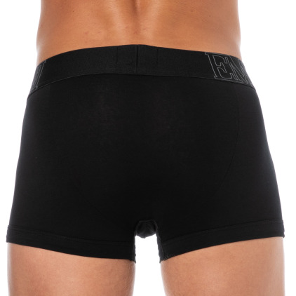 Boxer Megalogo Coton Noir Emporio Armani