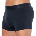 Emporio Armani Basic Elastic Cotton Boxer Briefs -  Navy