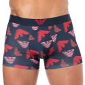 Emporio Armani Boxer All Over Printed Microfiber Marine