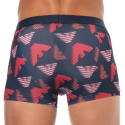 Emporio Armani Boxer All Over Printed Microfiber Marine
