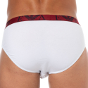 Emporio Armani Bold Monogram Cotton Briefs - White