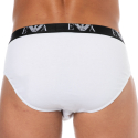Emporio Armani 3-Pack Bold Monogram Cotton Briefs - White