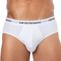 Emporio Armani 3-Pack Core Logoband Cotton Briefs - White