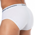 Emporio Armani 3-Pack Core Logoband Cotton Briefs - White