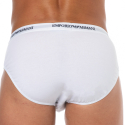 Emporio Armani 3-Pack Core Logoband Cotton Briefs - White