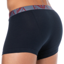 Emporio Armani Bold Monogram Cotton Boxer Briefs - Navy