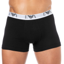Emporio Armani 3-Pack Bold Monogram Cotton Boxer Briefs - Black