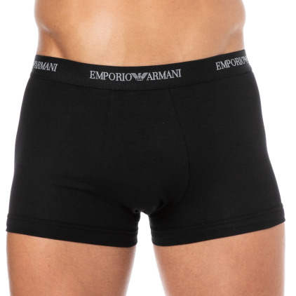 Lot de 3 Boxers Core Logoband Noirs Emporio Armani