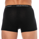 Emporio Armani 3-Pack Core Logoband Boxer Briefs - Black