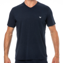 Emporio Armani 2- Pack Core Logoband V-Neck T-Shirts - Navy