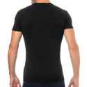 Emporio Armani Megalogo Cotton T-Shirt - Black