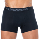 Emporio Armani Classic Pattern Mix Cotton Boxer Briefs - Navy