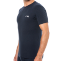 Emporio Armani Bold Monogram Cotton T-Shirt - Navy