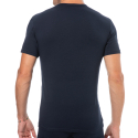 Emporio Armani Bold Monogram Cotton T-Shirt - Navy